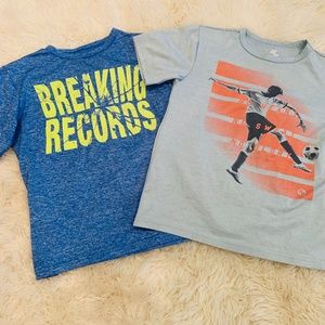 Children's Place Boys M 7/8 2Pack Sports T-shirts
